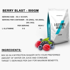 Myprotein L Glutamine, 0.55 lb,...